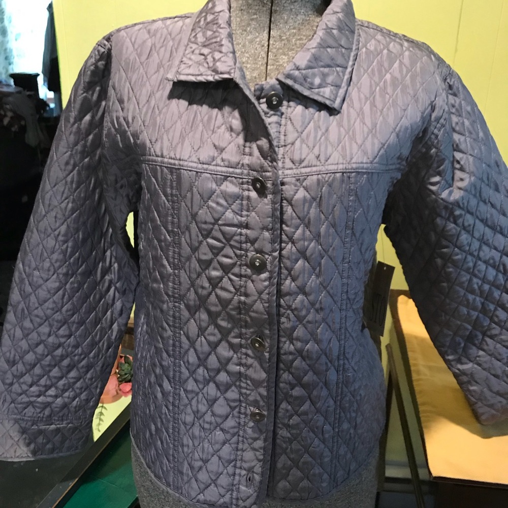 Charcoal jacket, gorgeous